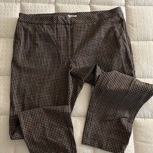 NBW J Jill Black/Teal Plaid Pants Size 16